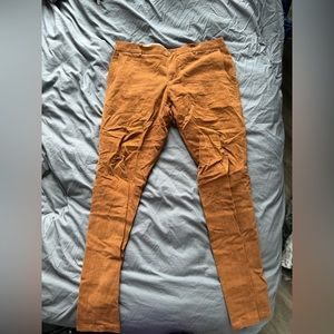 Suit Supply Burnt Orange Dress Pants